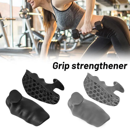 Exercise Ergonomic Hand Grips 1 Pair - Strength Trainer Gym Accessories