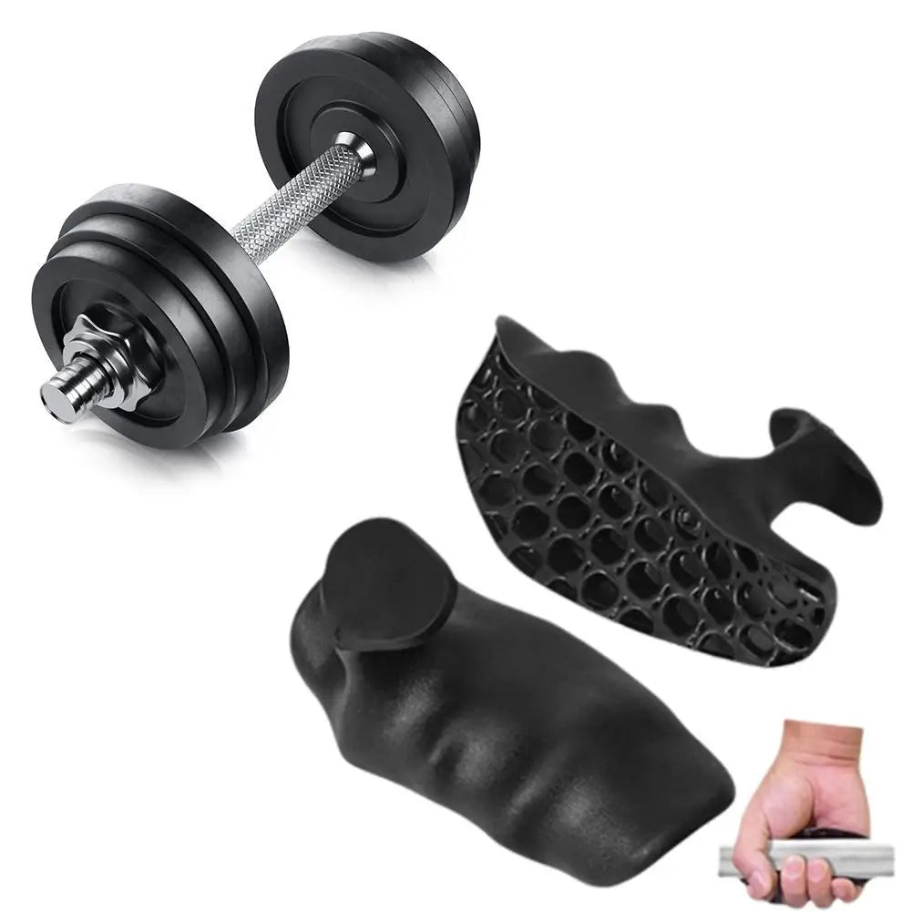 Exercise Ergonomic Hand Grips 1 Pair - Strength Trainer Gym Accessories